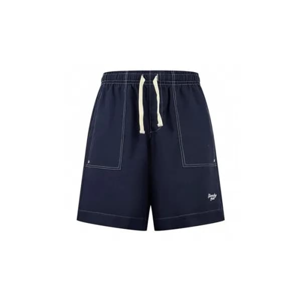 지방시 남성 린넨 반바지 - Givenchy Mens Navy Half-pants - gi… - 1