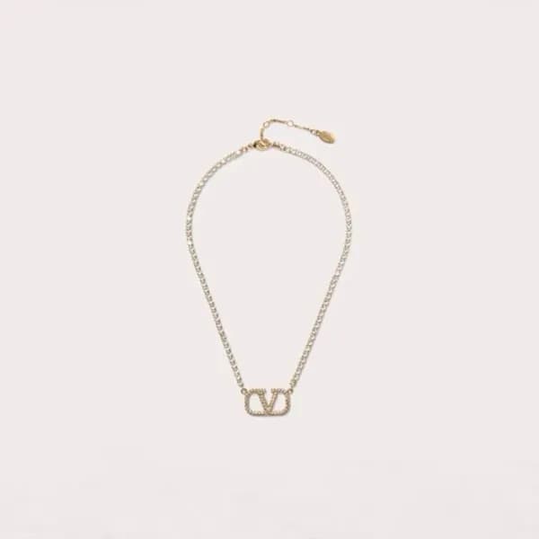 발렌티노 여성 골드 목걸이 - Valentino Womens Gold Necklace - … - 1