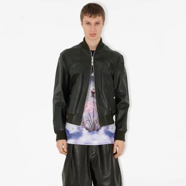 버버리 남성 가죽 자켓 - Burberry Mens Leather Jacket - buc2… - 1