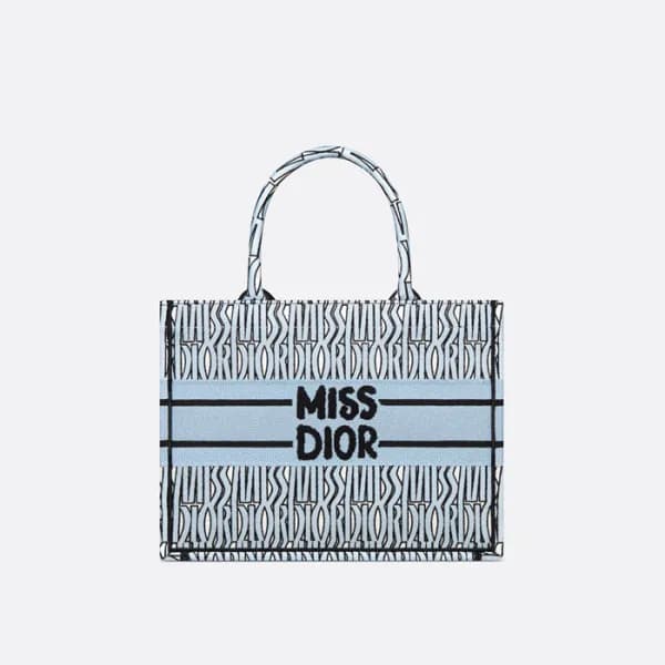 디올 여성 미스 디올 북토트 M1286 - Dior Womens Miss-D Allover… - 1