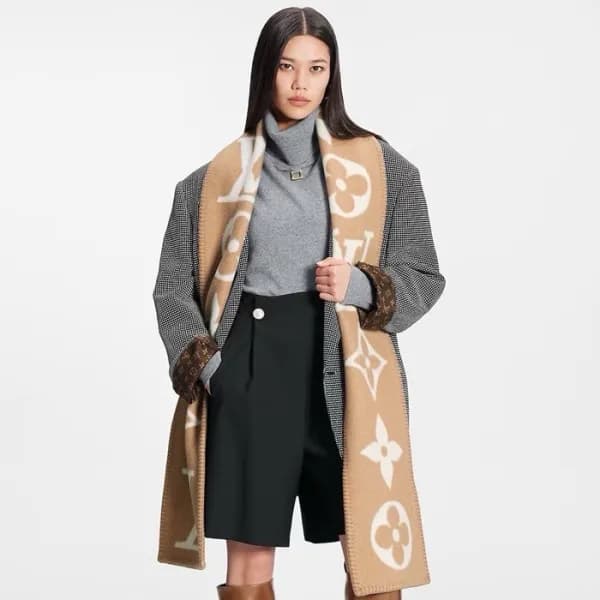 루이비통 여성 모던 머플러 - Louis vuitton Womens Modern Muffl…