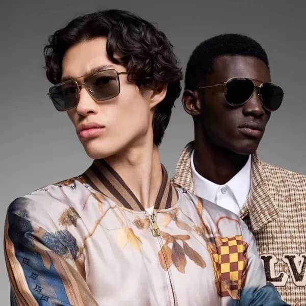 루이비통 남성 프리미엄 메탈 프레임 선글라스 - Louis vuitton Mens Prem… - 1