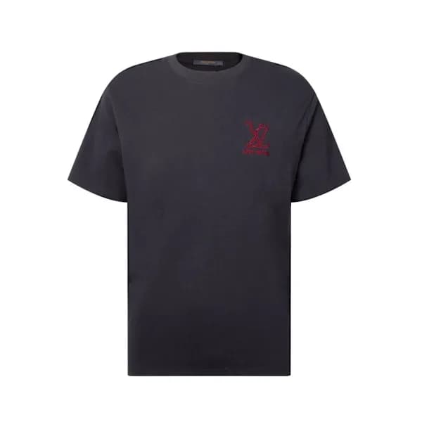 루이비통 남성 라운드 반팔 티셔츠 - Louis vuitton Mens Round Tshi… - 1