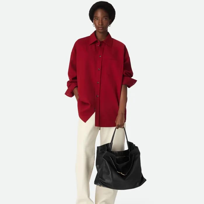 보테가베네타 여성 안디아모 라지 토트백 - Bottega Veneta Womens Andi… - 1