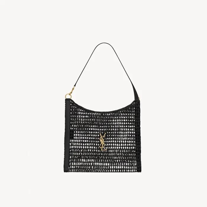 입생로랑 여성 라피아 마크라메 oxalis 숄더백 - Saint Laurent Womens… - 1