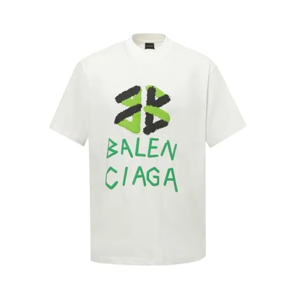 발렌시아가 남성 라운드 반팔 티셔츠 - Balenciaga Mens Round Tshirt… - 1