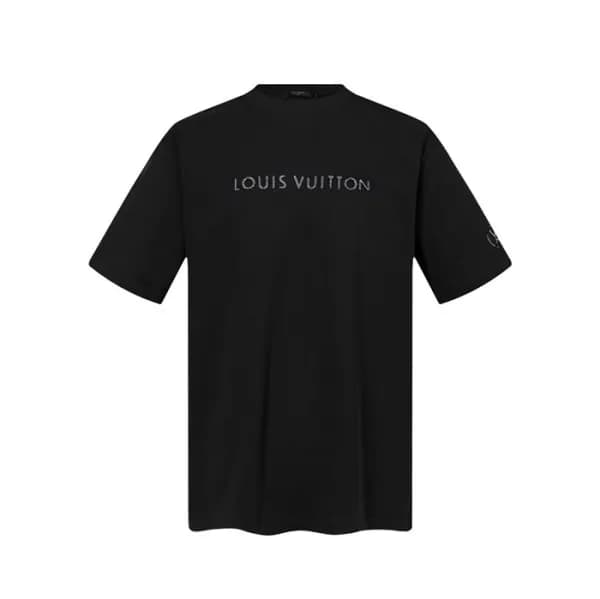 루이비통 남성 라운드 반팔 티셔츠 - Louis vuitton Mens Round Tshi… - 1
