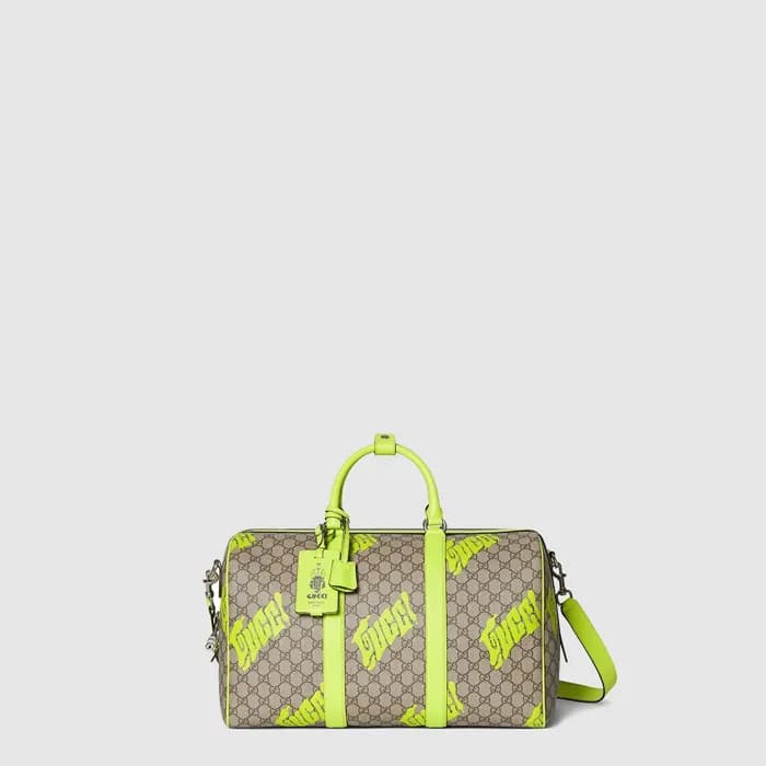 구찌 남성 프린트 미디움 더플백 - Gucci Mens Medium Duffel Bag W… - 1