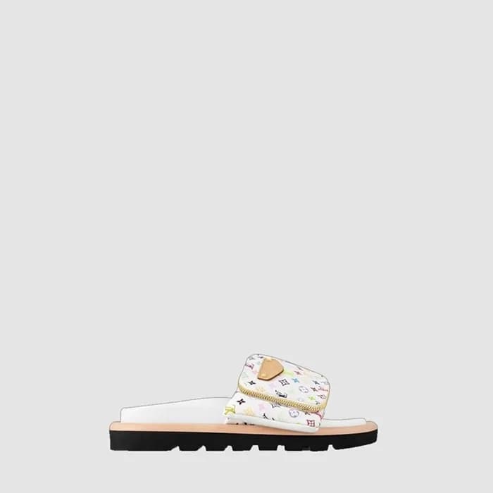 루이비통 남성 풀 필로우 플랫 컴포트 뮬 - Louis vuitton Mens Full P… - 1