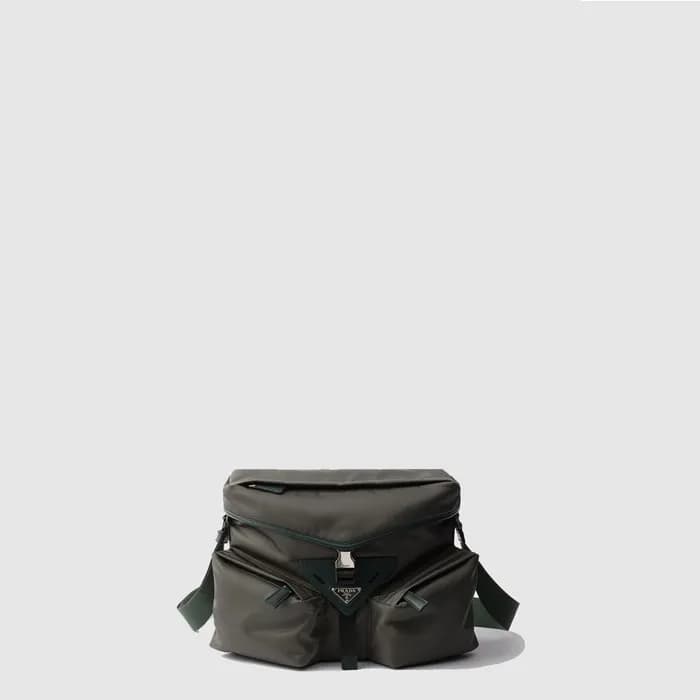 프라다 남성 리나일론 가죽 숄더백 2VD062 - Prada Mens Re-Nylon Le… - 1