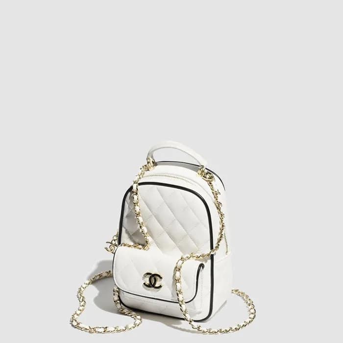 샤넬 여성 미니 백팩 - Chanel Womens Mini Backpack - chb115… - 1