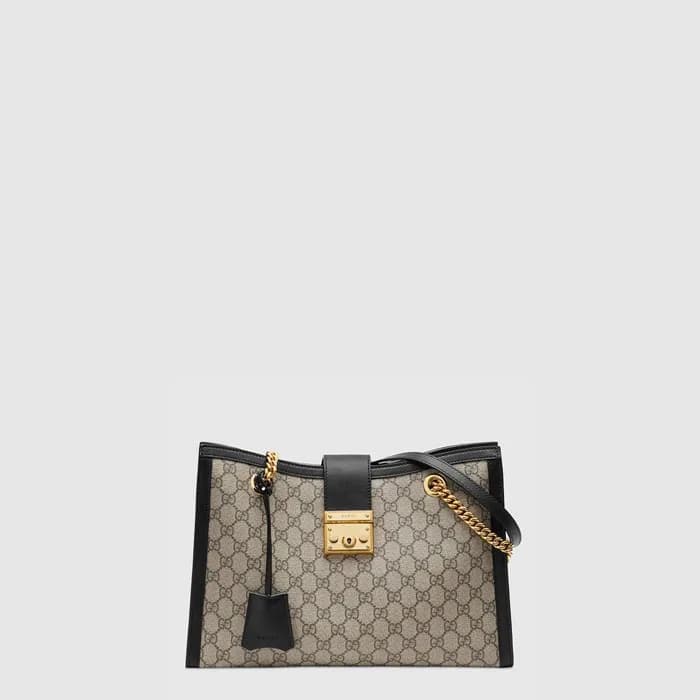 구찌 여성 GG 패들락 미디엄 숄더백 - Gucci Womens Padlock Medium… - 1