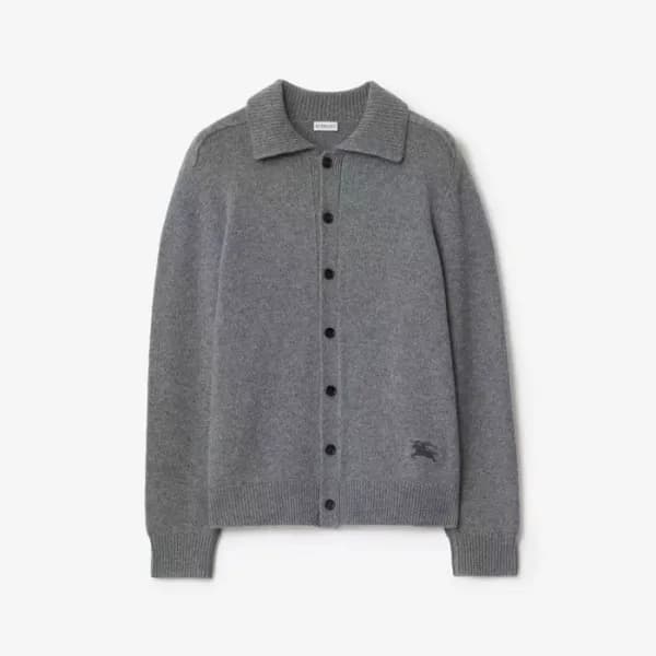 버버리 남성 브이넥 가디건 - Burberry Mens V-neck Cardigan - b… - 1