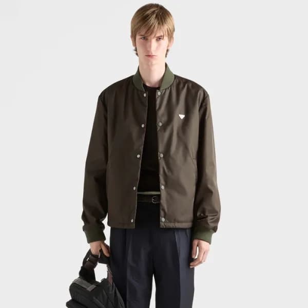 프라다 남성 봄버 재킷 - Prada Mens Bomber Jacket - prc13580… - 1