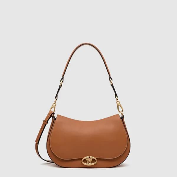 발렌티노 여성 가라바니 오벌 미디엄 숄더백 - Valentino Womens Garavan… - 1