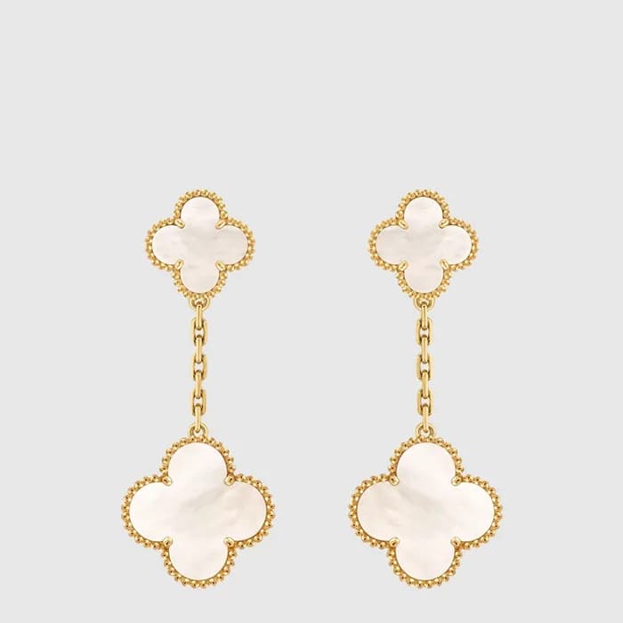 반클리프 아펠 여성 매직 알함브라 이어링 - Van Cleef & Arpels Womens… - 1
