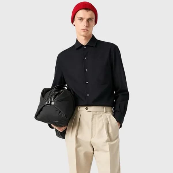 로로피아나 남성 린넨 셔츠 - Loro Piana Mens Dress Shirts - lp… - 1
