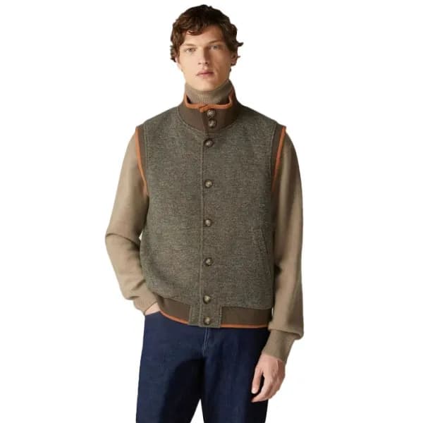 로로피아나 남성 캐쥬얼 베스트 - Loro Piana Mens Casual Vest - l… - 1