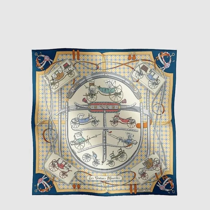 에르메스 여성 레 부아튀르 누벨 스카프 - Hermes Womens Les Voitures… - 1
