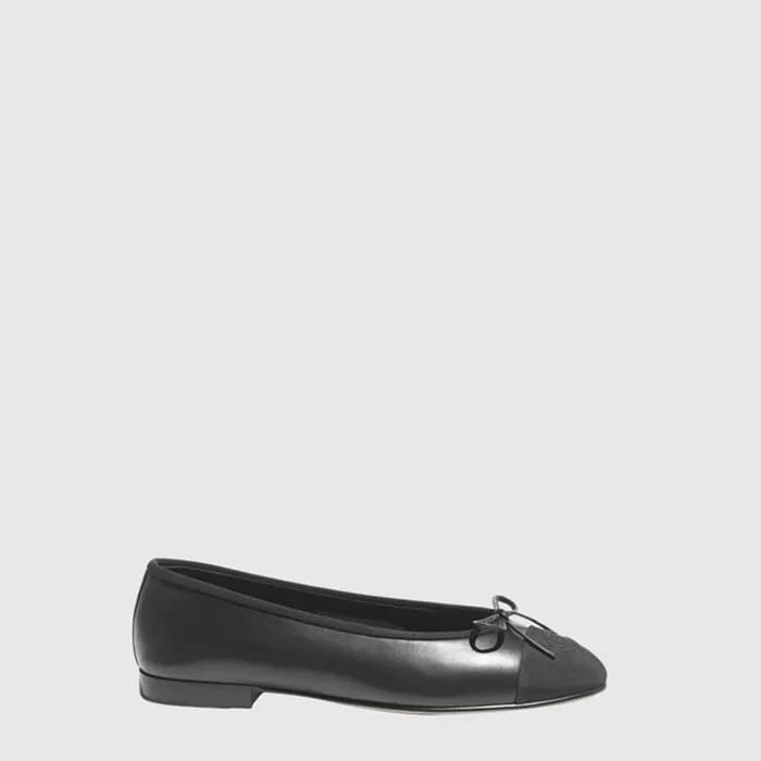 샤넬 여성 발레리나 플랫 슈즈 - Chanel Womens Ballerina Flat Sh… - 1