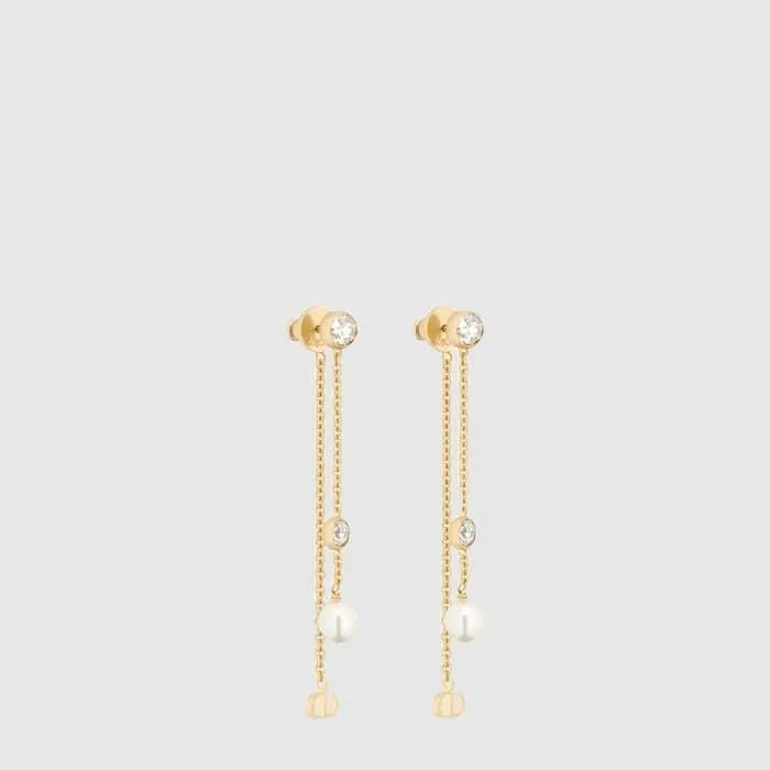 디올 여성 쁘띠 CD 트레져 이어링 - Dior Womens Petit CD Treasure Earring - acc9623x - 1