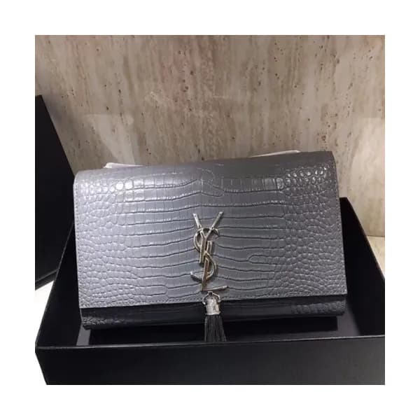 Saint Laurent Women Tassel Chain Satchel Shoulder … - 1