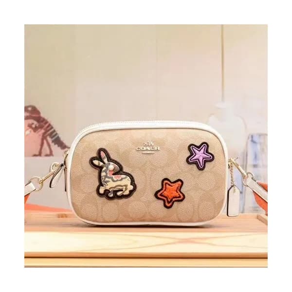 Coach Leather Shoulder Bag,20cm - 코치 레더 숄더백 20963,… - 1