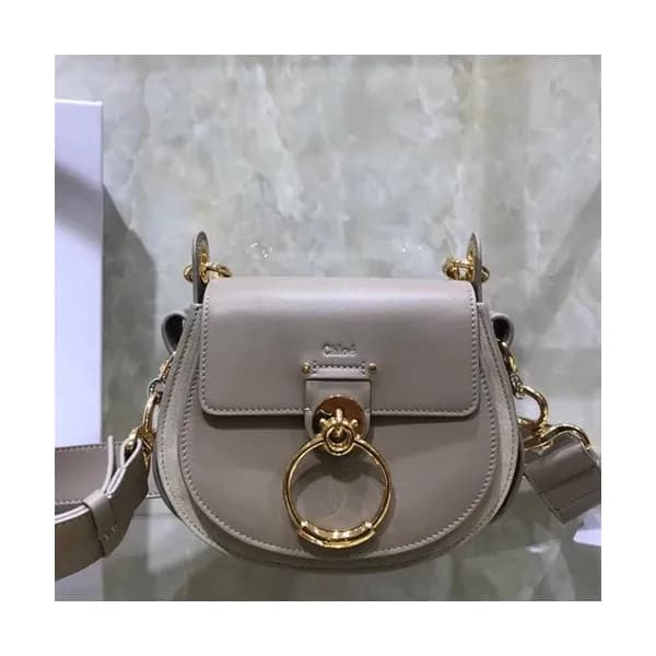 Chole 2019 Tess Leather Shoulder Bag, 20cm - 끌로에 … - 1