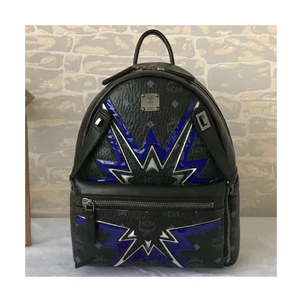 MCM Dual Stark Visetos Canvas Back Pack,26/34cm - … - 1