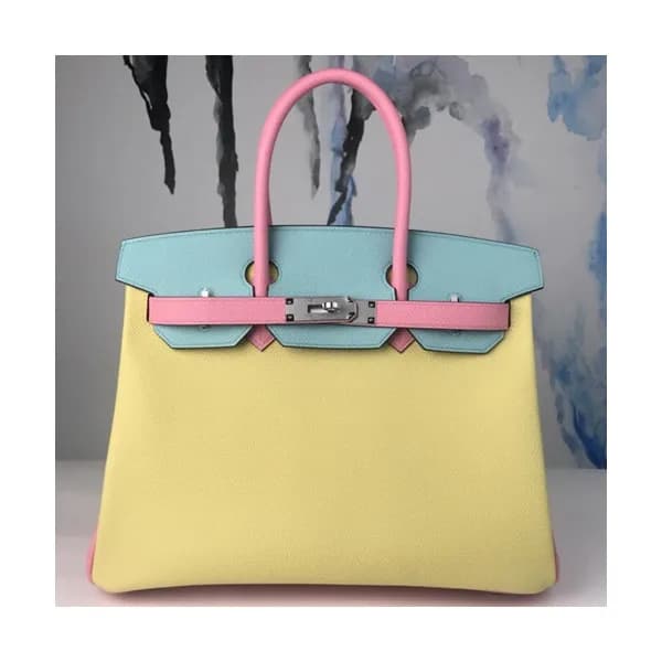 Hermes Birkin Epsom Leather Tote Shoulder Bag ,30c… - 1