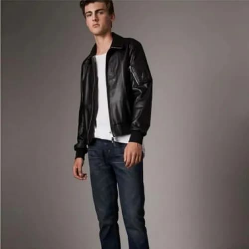 [미러급] Burberry 2018 Mens Leather Jacket - 버버리 남성 가… - 1