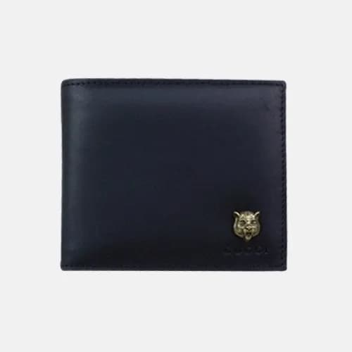 Gucci 2019 Mens Tiger Detail Bifold Wallet 428720 … - 1