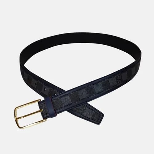 Louis vuitton 2019 Mens Damier Business Leather Be… - 1