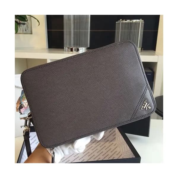 Prada Mens Clutch Bag ,23.5CM - 프라다 남성용 클러치백 2VF05… - 1