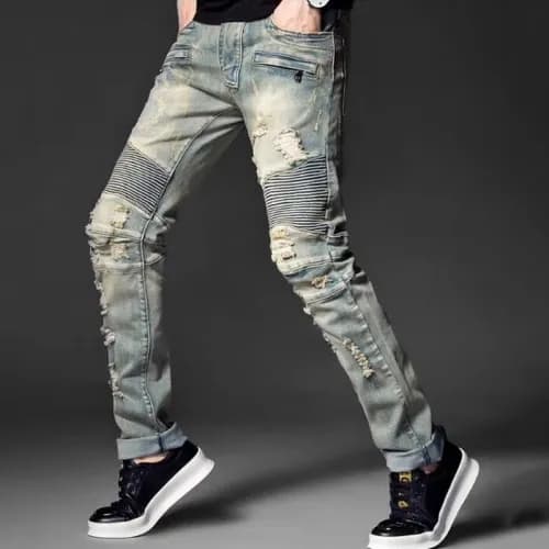 Balmain 2019 Mens Denim Pants - 발망 남성 신상 데님 팬츠 Bam… - 1