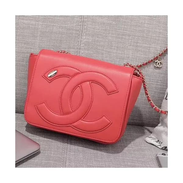 Chanel 2019 Women Chain Leather Shoulder Bag ,18CM… - 1