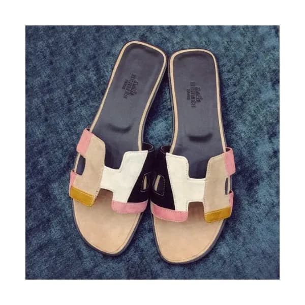 Hermes 2019 Womens Classic Oasis Leather Sandal - … - 1