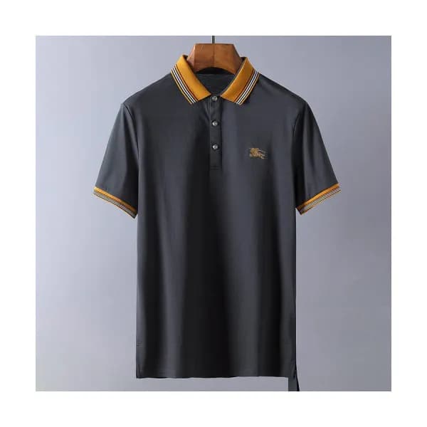 Burberry 2019 Mens Classic Logo Polo Cotton Short … - 1