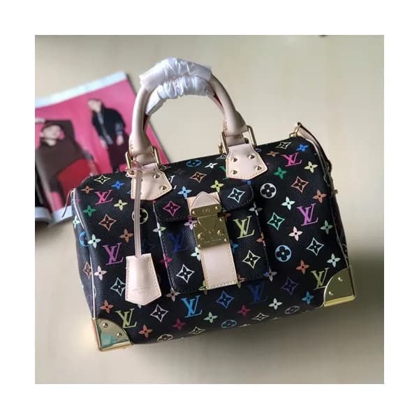 Louis Vuitton 2019 PVC Speedy Boston Bag,30cm - 루이… - 1