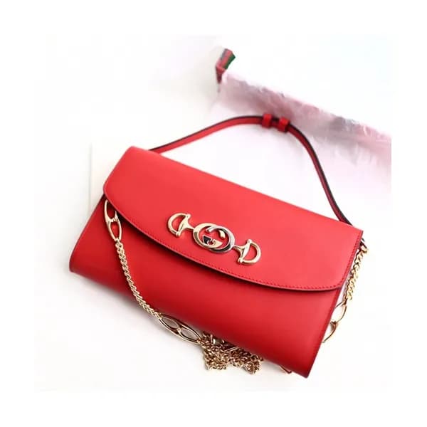 Gucci 2019 Zumi Chain Women Tote Shoulder Cross Ba… - 1
