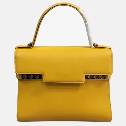 Delvaux 2019 Tempete Leather Tote Shoulder Bag,21/… - 1