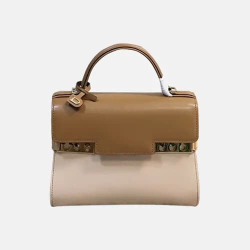 Delvaux 2019 Tempete Leather Tote Shoulder Bag,21/… - 1