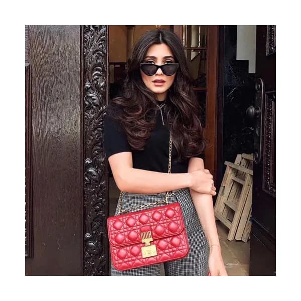 Dior 2019 Addict Leather Chain Shoulder Bag ,24CM … - 1