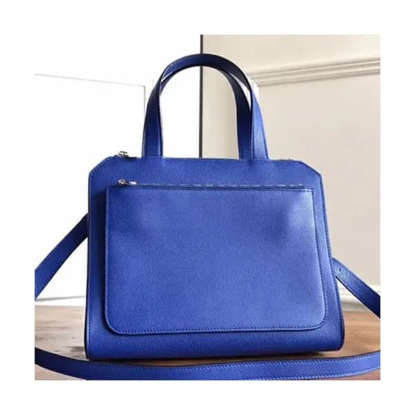 Valextra 2019 Passepartout Leather Tote Shoulder B… - 1