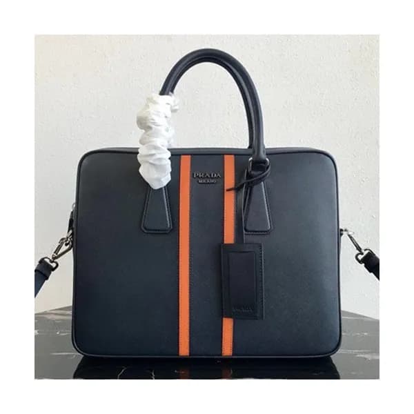 Prada 2019 Saffiano Mens Business Bag,36CM - 프라다 2… - 1