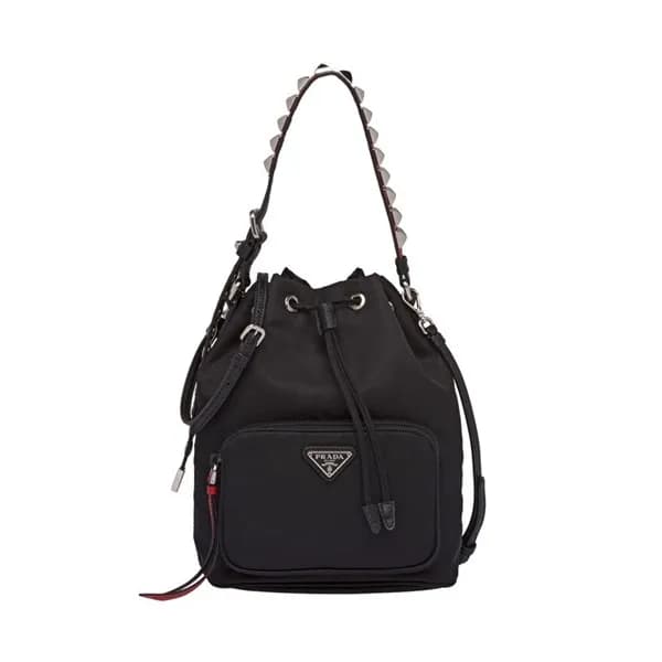 Prada 2019 Women Nylon Bucket Tote Shoulder Bag ,2… - 1