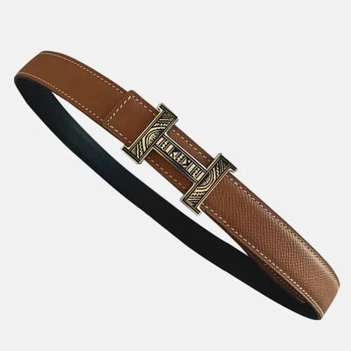 Hermes 2019 Ladies Constance Buckle Leather Belt -… - 1