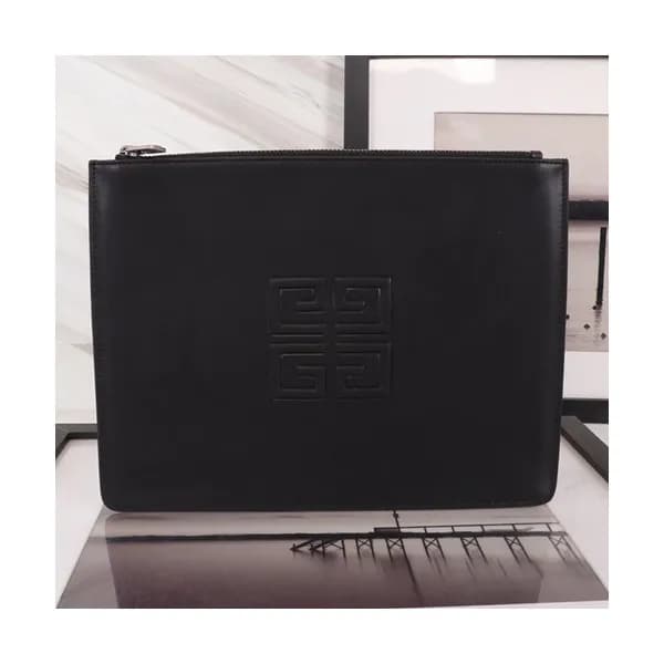 Givenchy 2019 Leather Clutch Bag,30cm - 지방시 2019 레… - 1