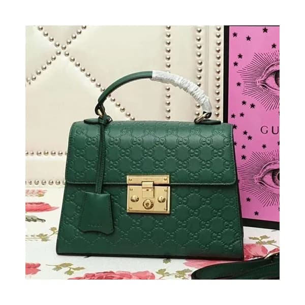 Gucci 2019 Supreme Padlock Tote Shoulder Bag,28CM … - 1