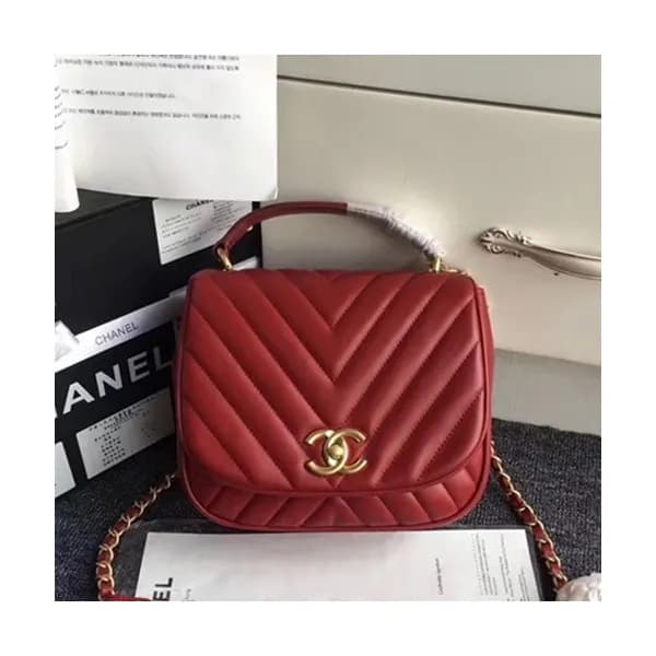 Chanel 2019 Leather Tote Shoulder Bag ,20CM - 샤넬 2… - 1